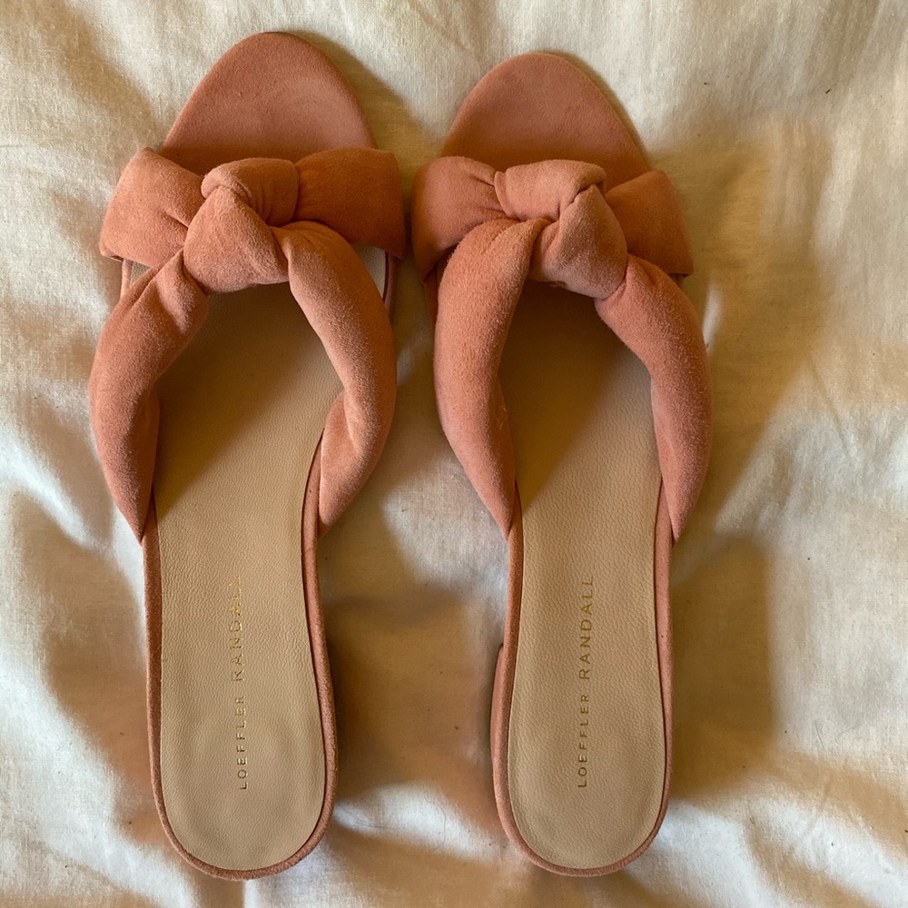 Loeffler Randall Elsie Sandal in Melon size 9.5